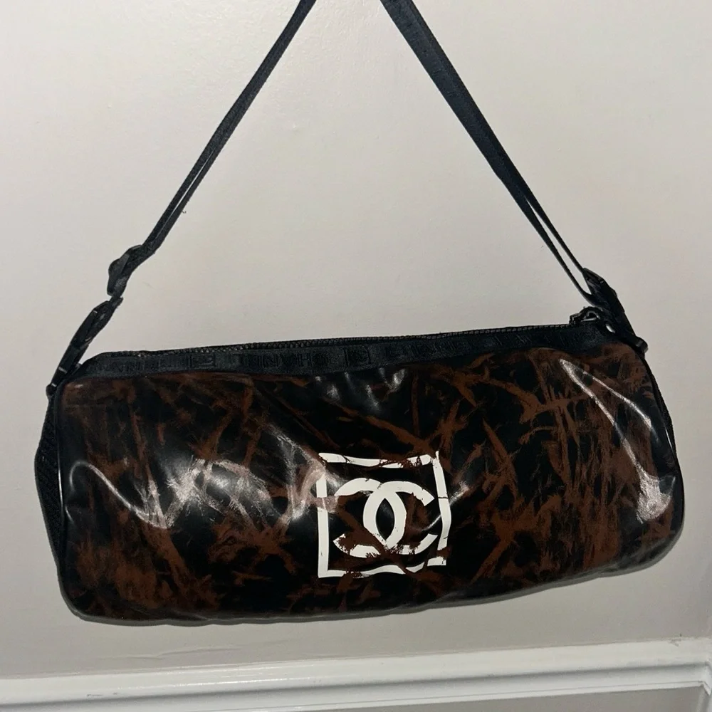 CHANEL Bag Chanel Sports Line Shoulder Bag Black - Picture 15 of 16